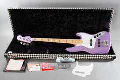 2017 Fender Limited Edition Adam Clayton Jazz Bass Purple Sparkle