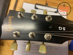 2009 Gibson SG Raw Power Satin Ebony – '57 Classic Pickups | All-Maple Construction | Gig Bag Included