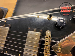 2017 Gibson Custom Shop Flying V Custom Ebony Black Beauty