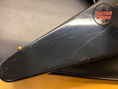 2017 Gibson Custom Shop Flying V Custom Ebony Black Beauty