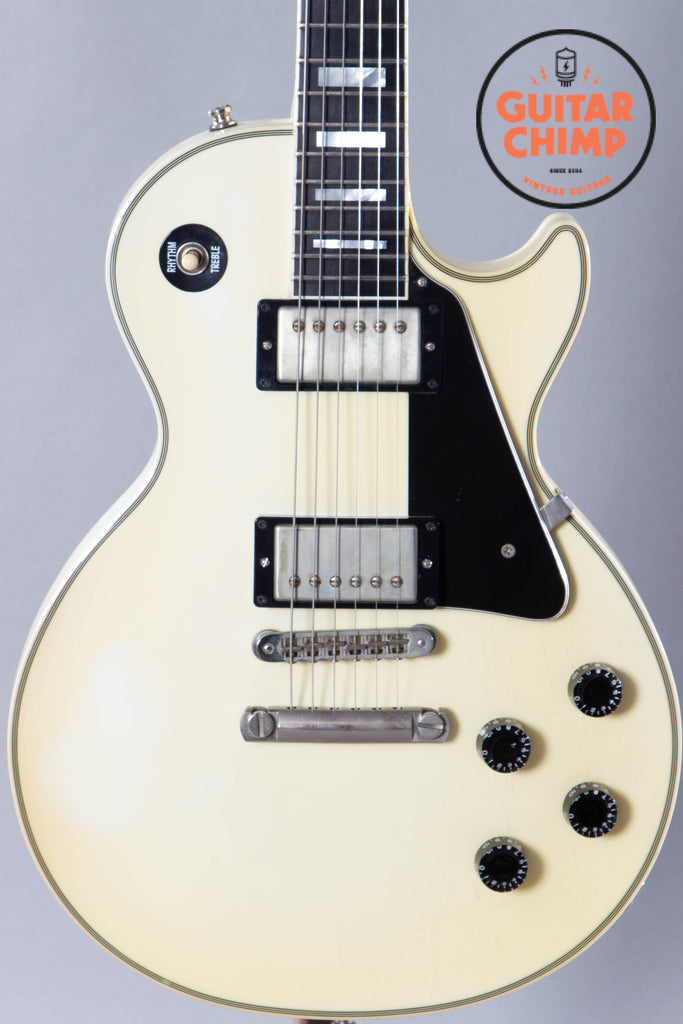 2005 Gibson Custom Shop Les Paul Custom White Chrome Hard-wear