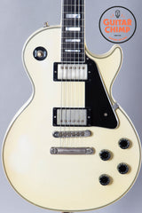 2005 Gibson Custom Shop Les Paul Custom White Chrome Hard-wear