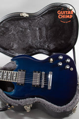 2005 Gibson SG Supreme Midnight Blue Burst AAA Flame Top – Original Case