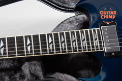 2005 Gibson SG Supreme Midnight Blue Burst AAA Flame Top – Original Case