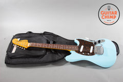 2010 Fender Japan MG69 SBL ’69 Mustang Sonic Blue