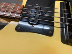 1986 Rickenbacker 4003 BT White with Black Trim and Hardware