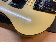 1986 Rickenbacker 4003 BT White with Black Trim and Hardware