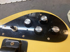 1986 Rickenbacker 4003 BT White with Black Trim and Hardware