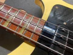 1986 Rickenbacker 4003 BT White with Black Trim and Hardware