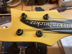 1986 Rickenbacker 4003 BT White with Black Trim and Hardware