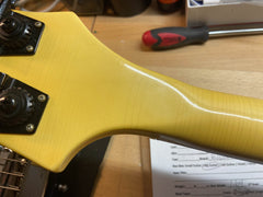 1986 Rickenbacker 4003 BT White with Black Trim and Hardware