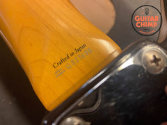 2002 Fender Japan Jaguar JG66B ’66 Reissue 3-Tone Sunburst Block Inlays | Very Good Condition