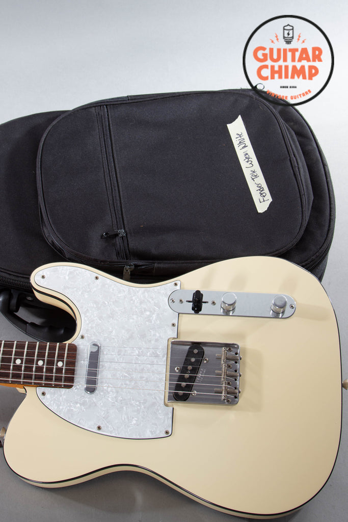 2006 Fender '62 Reissue Telecaster Custom Japan TL62B-TX Vintage White | Original USA Texas Special Pickups
