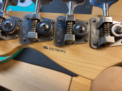 2017 Fender Limited Edition Adam Clayton Jazz Bass Purple Sparkle