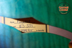 2018 Gibson Memphis ES-335 Figured Blueberry Burst