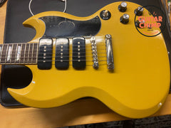 2017 Gibson Gary Clark Jr. Signature SG Gloss Yellow | Original Case | Very Good Condition