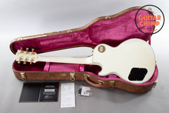 2014 Gibson Custom Shop Les Paul Custom Alpine White w/ OHSC & COA