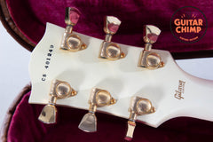 2014 Gibson Custom Shop Les Paul Custom Alpine White w/ OHSC & COA