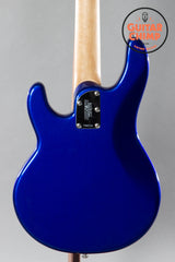 2019 Ernie Ball Music Man Stingray Short Scale Bass Black Ultramarine Blue