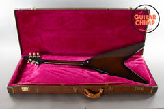 1990 Gibson Flying V ’67 Reissue Tobacco Sunburst w/ OHSC – Rare Early Reissue