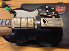 2021 Gibson Custom Shop 60th Anniversary ‘61 Les Paul SG Custom Ultra Light Aged Black | Original Case & COA Included