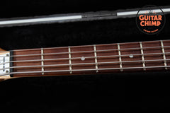 2017 Rickenbacker 4003S/5 5-String Bass Mapleglo w/ Original Case – Rare Model