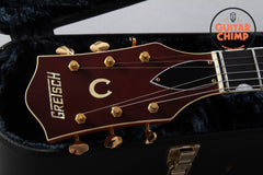 2003 Gretsch G6120DC Nashville Double Cutaway Orange w/ Bigsby & OHSC