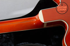 2003 Gretsch G6120DC Nashville Double Cutaway Orange w/ Bigsby & OHSC