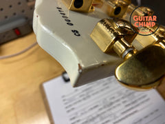 2020 Gibson Custom Shop Les Paul Custom Alpine White | Ebony Fingerboard