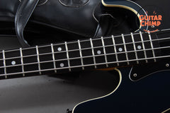 2004 Fender CIJ Aerodyne AJB-80M/DJ Jazz Bass – Gun Metal Blue, Rare 32" Scale