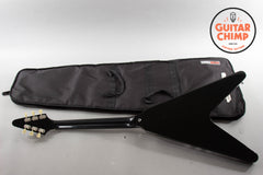 1995 Gibson Flying V ’67 Reissue Ebony w/ EMG 85/81 – Player-Grade Mod