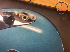 2005 Fender Japan Mustang Bass MB98-75CO OLB Competition Old Lake Placid Blue