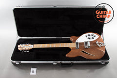 2014 Rickenbacker 360/12W Walnut 12-String Semi-Hollow w/ OHSC – Rare Finish, Excellent!