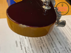 2006 Fender Japan Jaguar JG66-93 Old Candy Apple Red Matching Head-stock