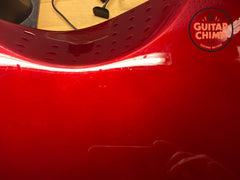 2006 Fender Japan Jaguar JG66-93 Old Candy Apple Red Matching Head-stock