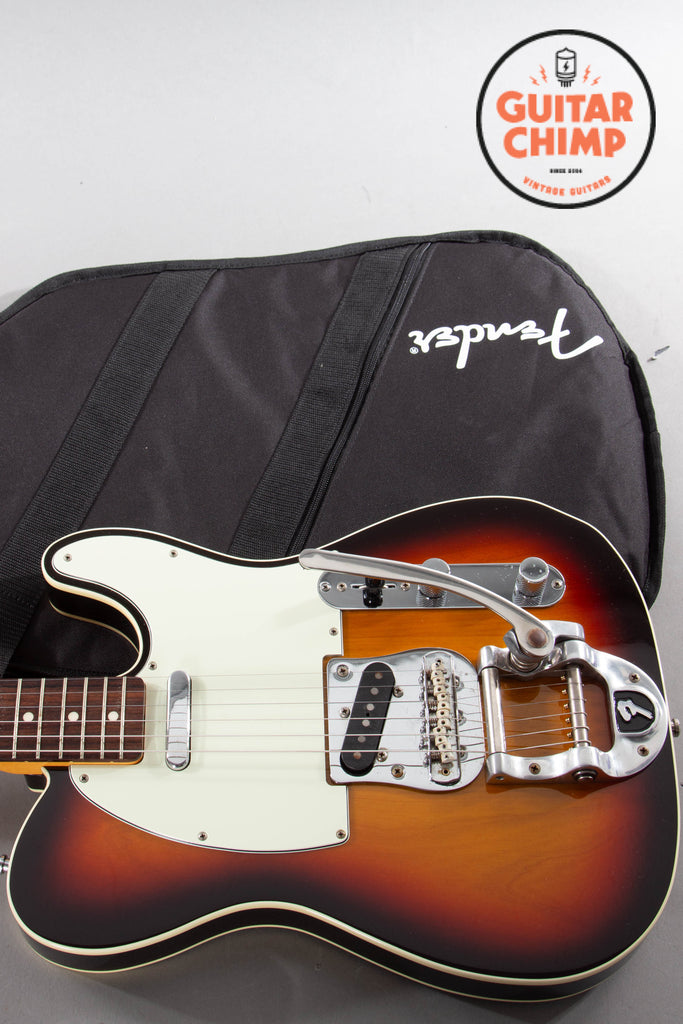 2004 Fender TL62B Telecaster Custom '62 Reissue Bigsby – 3-Tone Sunburst | Japan