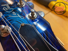 2011 Gibson Les Paul Studio Flood Blue Swirl