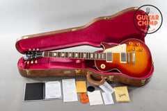 2020 Gibson Custom Shop 60th Anniversary '60 Les Paul V1 Reissue – Deep Cherry Sunburst – VOS