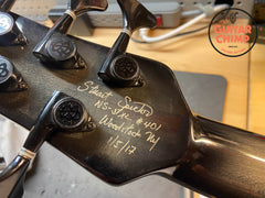 2017 Spector USA NS-5XL 5-String Bass – Black Quilt, EMG/HAZ 9V, w/ OHSC