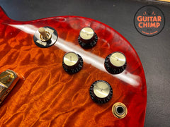 2008 Gibson Custom Shop SG Elegant Quilt Top Fire Mist