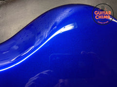 2019 Ernie Ball Music Man Stingray Short Scale Bass Black Ultramarine Blue