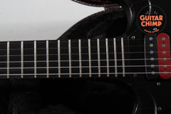 2003 Gibson SG Voodoo Juju – Satin Black, Skull Inlay, Ebony Board w/ OHSC