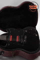 2003 Gibson SG Voodoo Juju – Satin Black, Skull Inlay, Ebony Board w/ OHSC