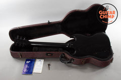2003 Gibson SG Voodoo Juju – Satin Black, Skull Inlay, Ebony Board w/ OHSC