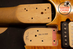 1993 Ernie Ball Music Man EVH Eddie Van Halen Hardtail Trans Gold Quilt