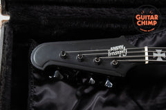 2001 Gibson Blackbird Nikki Sixx Thunderbird Bass – Matte Black | Rare Signature Model + OHSC