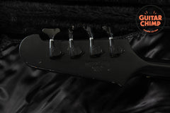 2001 Gibson Blackbird Nikki Sixx Thunderbird Bass – Matte Black | Rare Signature Model + OHSC