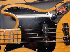 1989 Fender Japan JB75-750 ’75 Reissue Jazz Bass Natural