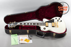 2007 Gibson Custom Shop Les Paul Custom Alpine White – Ebony Board, Original Case
