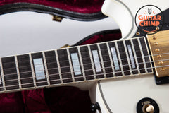 2007 Gibson Custom Shop Les Paul Custom Alpine White – Ebony Board, Original Case